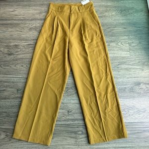 Effortless pants wide leg trousers